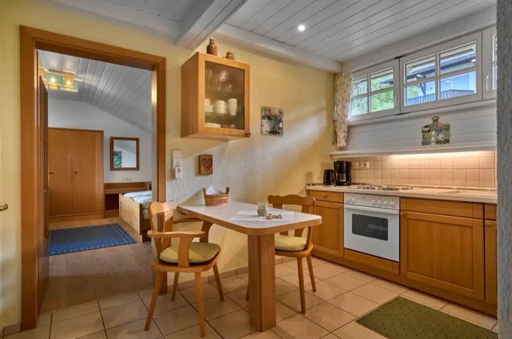 Küche der Ferienwohnung Andreas