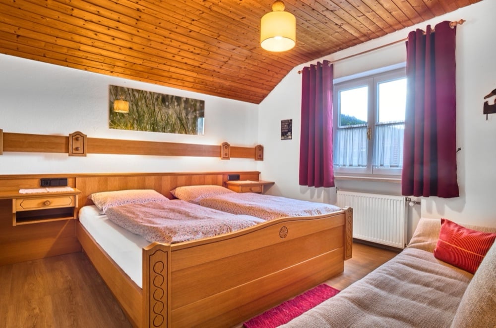 Schlafzimmer der Ferienwohnung Christian
